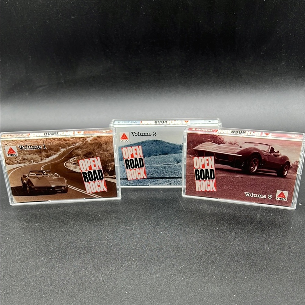 Open Road Rock Cassette Tapes Set